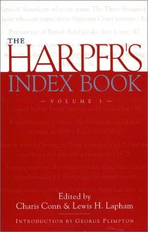 Cover for The Harper's Index Book