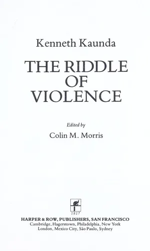 Cover for The Riddle of Violence