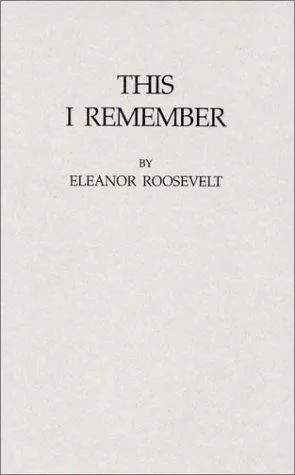 Cover for This I Remember