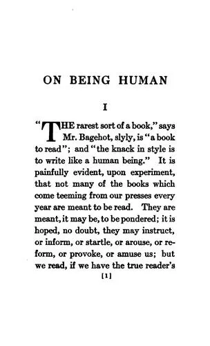 Cover for On Being Human