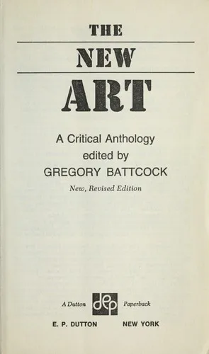 Cover for The New Art