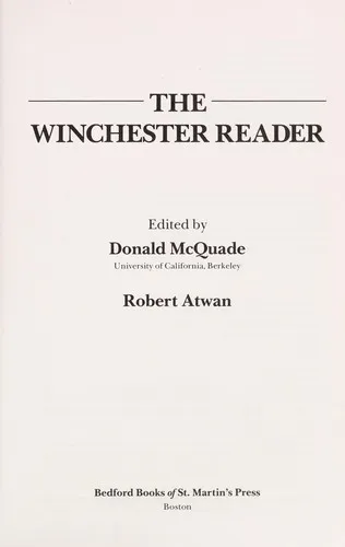 Cover for The Winchester Reader