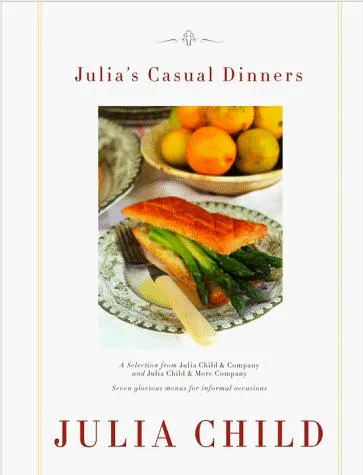 Cover for Julia's Casual Dinners