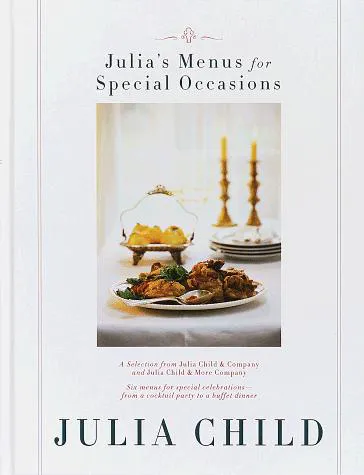 Cover for Julia's Menus for Special Occasions