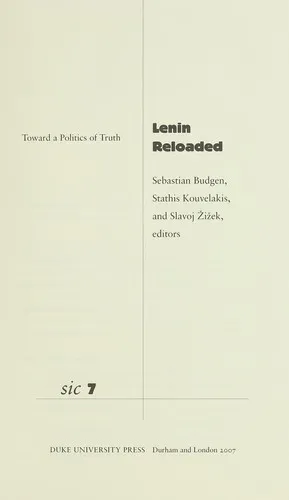 Cover for Lenin Reloaded