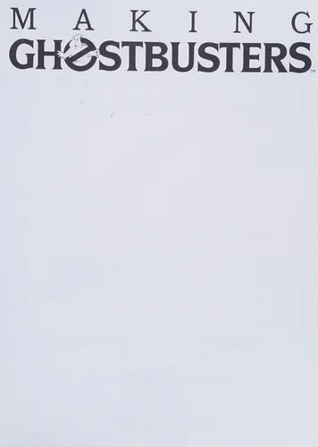 Cover for Making Ghostbusters