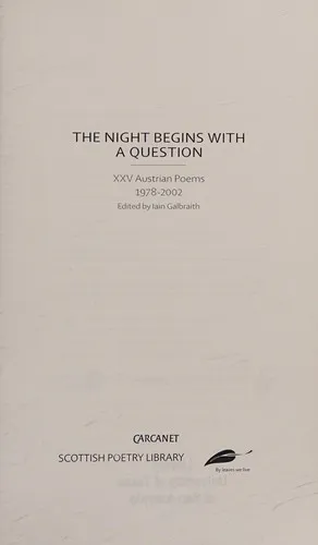 Cover for The Night Begins with a Question