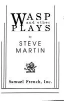 Cover for Wasp and Other Plays