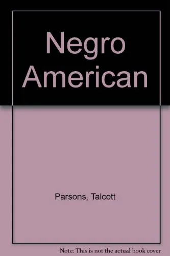 Cover for Negro American