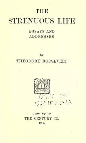 Cover for The Strenuous Life