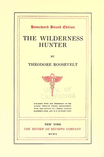 Cover for The Wilderness Hunter