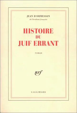 Cover for Histoire Du Juif Errant