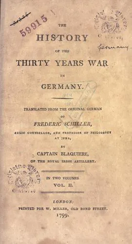 Cover for Geschichte Des Dreissigjährigen Kriegs