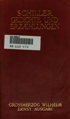 Cover for Schillers Werke