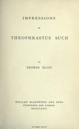 Cover for Impressions of Theophrastus Such
