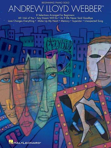Cover for Andrew Lloyd Webber - Beginning Piano Solos