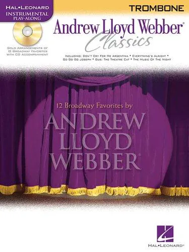 Cover for Andrew Lloyd Webber Classics - Trombone