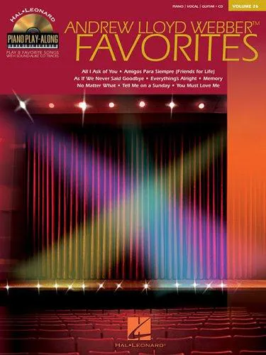 Cover for Andrew Lloyd Webber Favorites