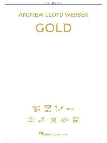 Cover for Andrew Lloyd Webber - Gold (Piano/Vocal/Guitar Songbook)