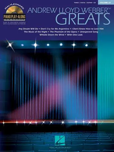 Cover for Andrew Lloyd Webber Greats