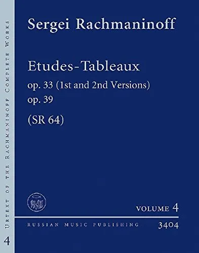 Cover for Etudes-Tableaux Op. 33 , Op. 39