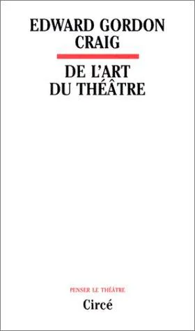 Cover for De L'art Du Théâtre