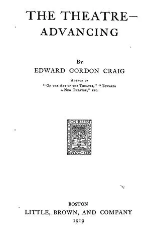 Cover for The Theatre Advancing