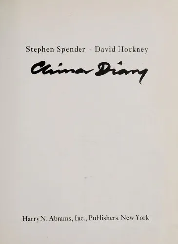 Cover for China Diary