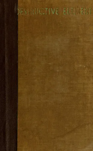 Cover for The Destructive Element