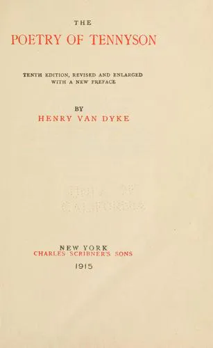 Cover for The Poetry of Tennyson