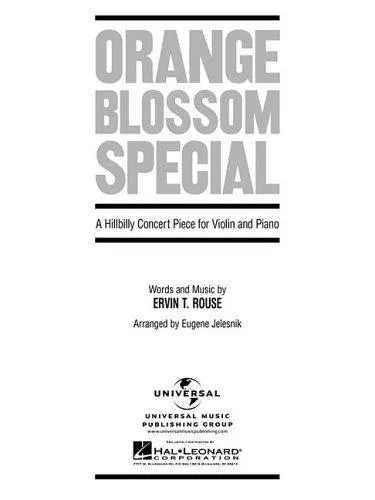 Cover for Orange Blossom Special