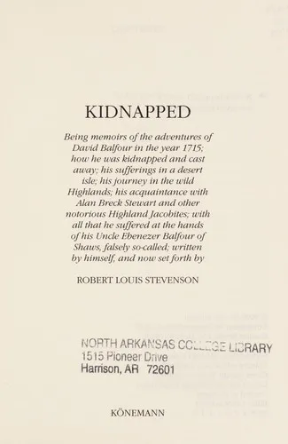 Cover for Kidnapped