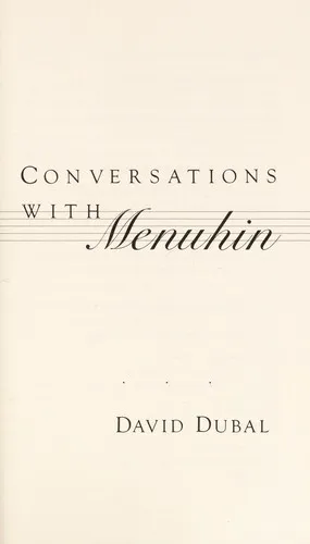 Cover for Conversations with Menuhin