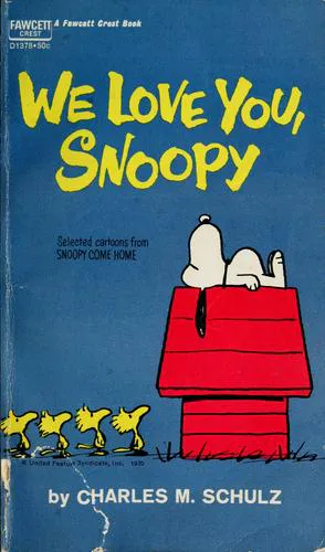 Cover for We Love You, Snoopy