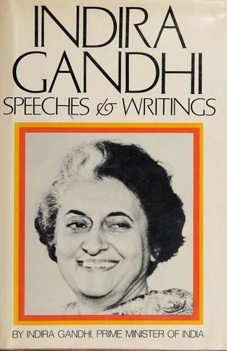 Cover for Indira Gandhi, Speeches and Writings