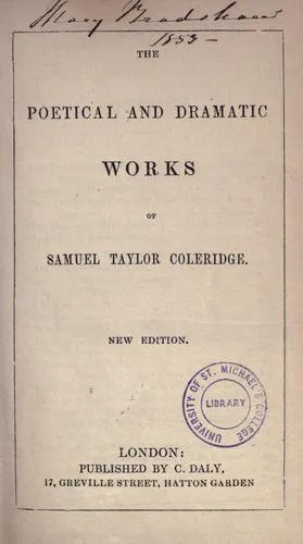 Cover for Poetical and Dramatic Works