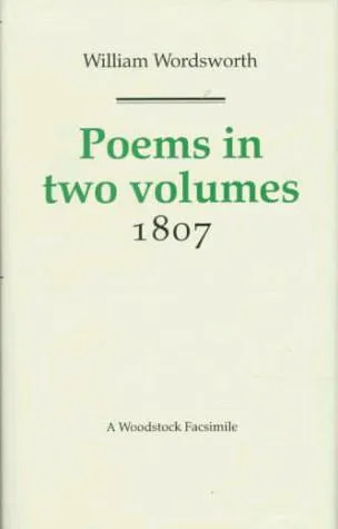 Cover for Poems in Two Volumes