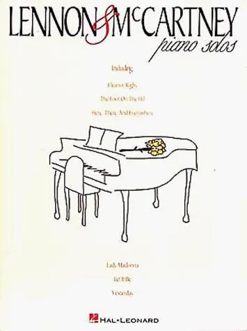 Cover for Beatles Piano Solos