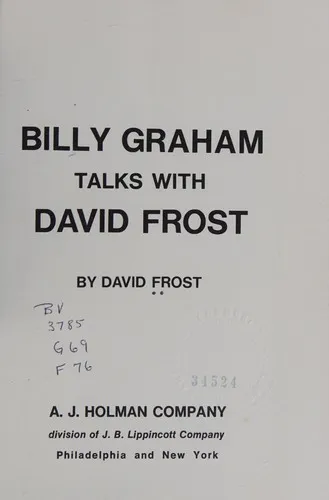 Cover for Billy Graham Talks with David Frost