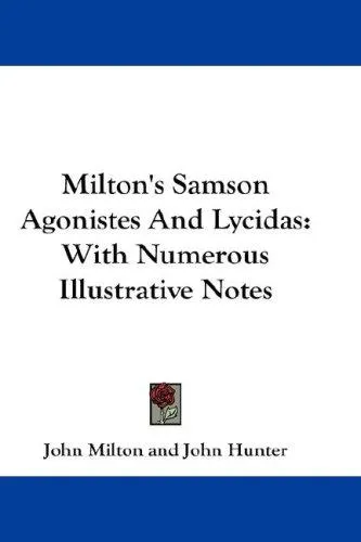 Cover for Milton's Samson Agonistes and Lycidas