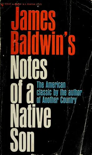 Cover for Notes of a Native Son