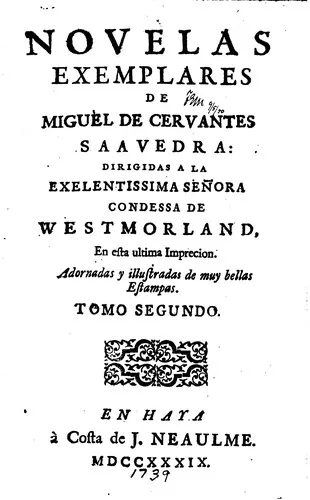 Cover for Novelas Ejemplares