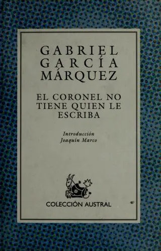 Cover for El Coronel No Tiene Quien Le Escriba