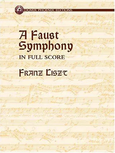Cover for A Faust Symphony in Full Score