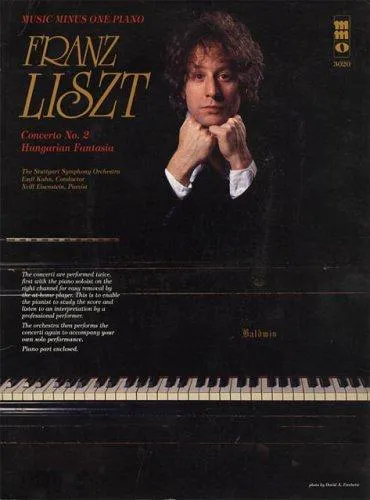 Cover for Music Minus One Piano: Liszt Concerto No. 2 in a Major, S125