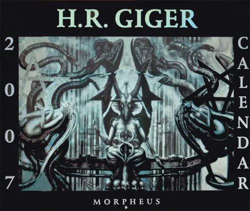 Cover for 2007 H. R. Giger Calendar