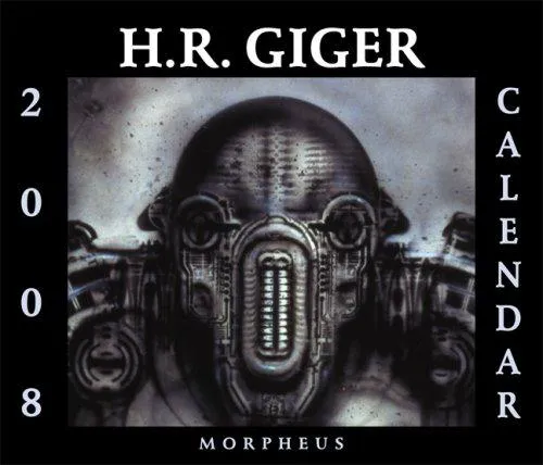 Cover for The 2008 H.R. Giger Calendar