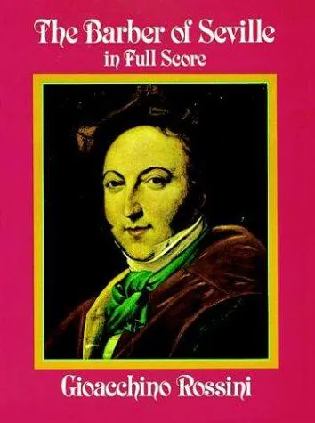 Cover for The Barber of Seville in Full Score