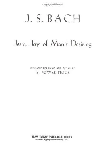 Cover for Jesu Joy of Man's Desiring