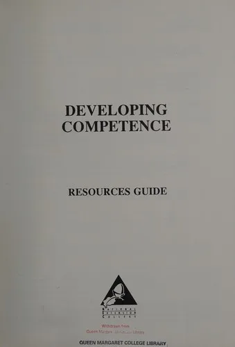 Cover for Developing Competence